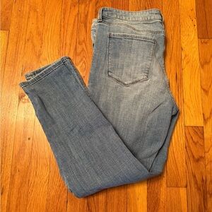 Cosmic Blue Love Skinny Jeans